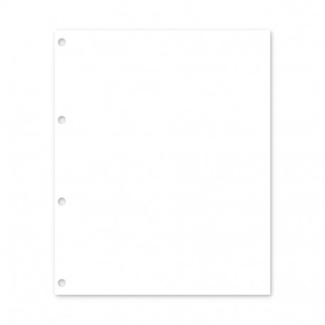 SAFE Compact A4 taustaleht 210x297mm - valge