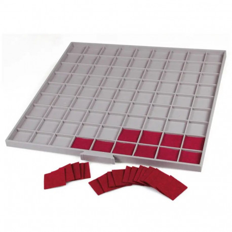 SAFE BEBA Maxi sahtli punased vildiruudud - ∅ 93 mm