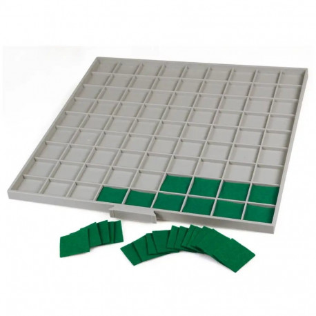 SAFE BEBA Maxi sahtli rohelised vildiruudud - ∅ 22.5 mm