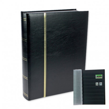 SAFE Margialbum 60 lk tume leht - must