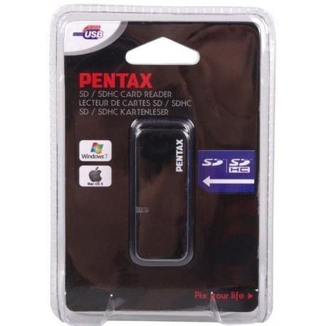 Pentax SDHC karšu lasītājs, melns (50244)