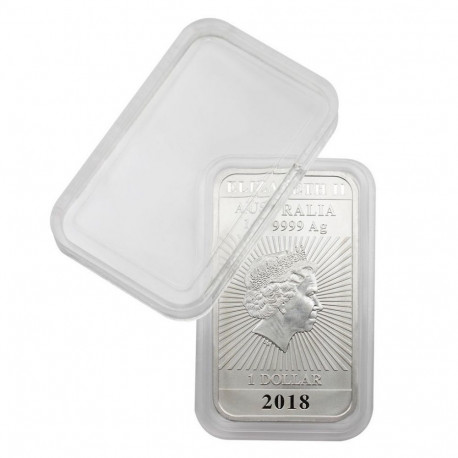 LINDNER Mündikapsel 27×47 mm (AU 1 unts hõbedakang)