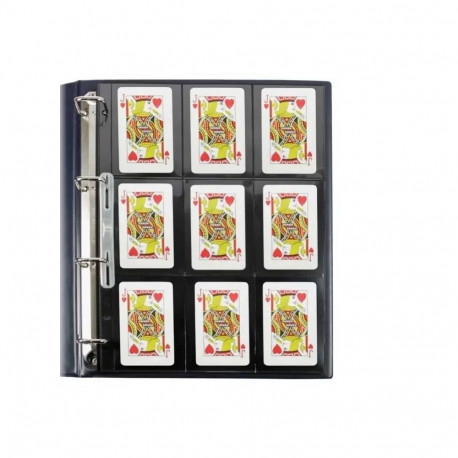 SAFE Compact A4 vaheleht must 9-taskuga