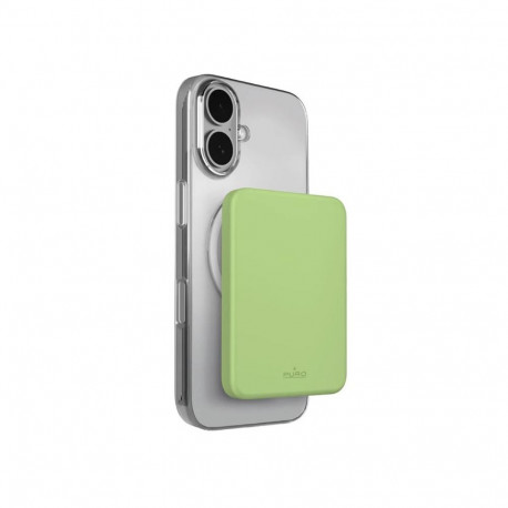Power bank Puro 4200mAh, MagSafe, USB-C, Green