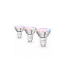 Philips Hue Essential GU10 4.7W 345lm, Colored, 3-pack