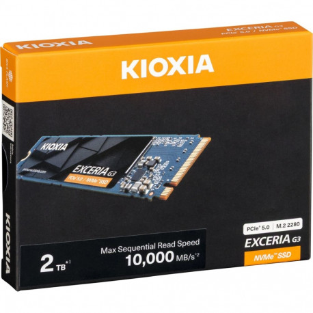 KIOXIA ssd EXCERIA G3 2TB M.2 2280 PCIe 5.0 LVC10Z002TG8