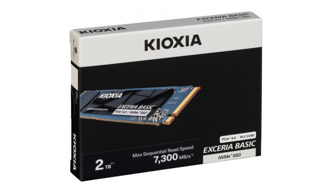 KIOXIA EXCERIA BASIC NVMe    2TB M.2 2280 PCIe 4.0   LSF10Z002TG8