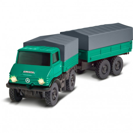 Carson 1:87 MB Unimog Forest w. trail. 2,4G 100% RTR