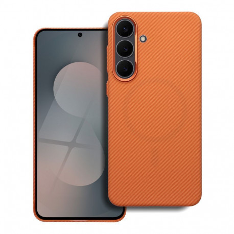 Case for Samsung A36 K-Look compatible with MagSafe orange
