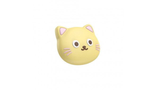 Locator compatible with Apple Find My Hoco Cat shape E91D beige