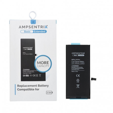 AmpSentrix Basic battery for iPhone 7 Plus (high capacity 3550 mAh)