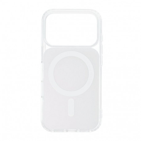Case for iPhone 17 PRO Clear Fusion Mag Cover compatible with MagSafe white