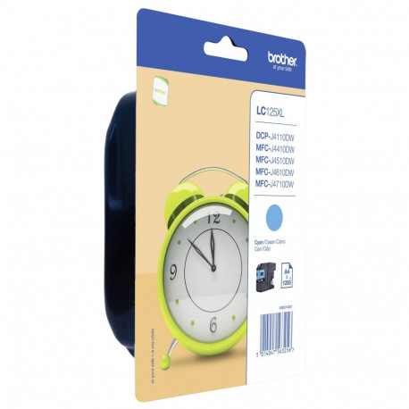 Tinte Brother LC-125XLC cyan