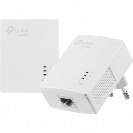 TP-LINK Powerline Gbit AV1000 1xLAN  Kit Kit bestehend aus 2 TL-PA7019 Adaptern