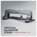 STND-VG ALU vertical st and for laptops 10-16