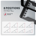 STND-LAB ALU stand for laptops 10-17 8 positio