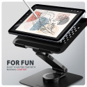 STND-LRB ALU stand for laptops 10-16 black