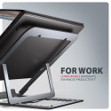 STND-LAG ALU stand for laptops 10-17 8 positio