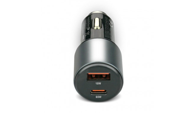Product Overview: High-Power Dual Port Car Charger (83W)
The CC-60Q
