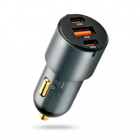 Here is a summary and technical description for the CC-40Q 60W QC3.0 Car Charger:
