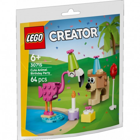 LEGO Creator Blocks 30715 Cute Animal Birthday Party