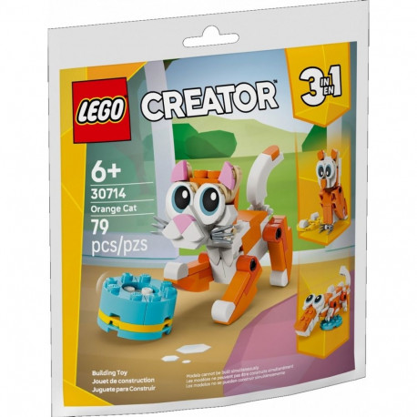 Blocks Creator 30714 Orange Cat