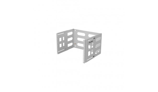 6U 19" Wall Mount Rack Cabinet, 497x400x240mm, Gray