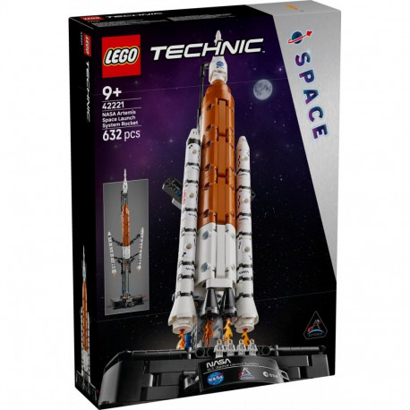 The Blocks Technic 42221 NASA Artemis Space Launch System (SLS) Rocket is a highly 