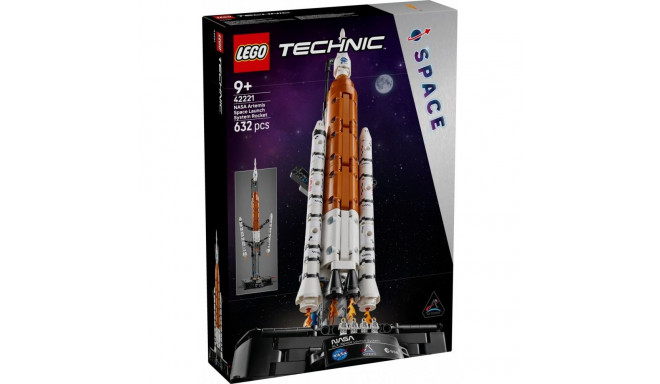Blocks Technic ehituskomplekt 42221 NASA Artemis Space Launch System rakett
