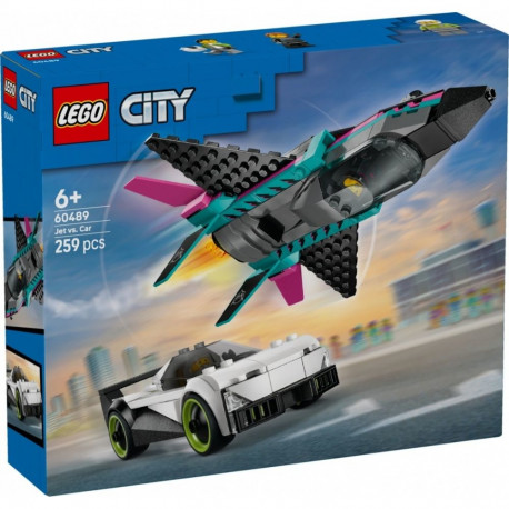Blocks City 60489 Jet vs. Car
