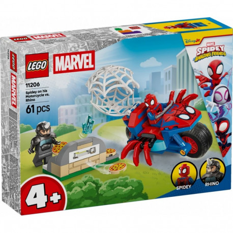 Product Name: Spidey and His Amazing Friends: Spidey on his Motorcycle vs. Rhino
