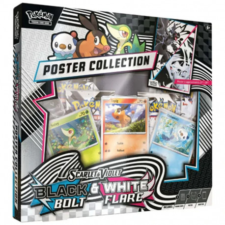 Collectible Card Game - Pokémon Scarlet & Violet Black Bolt & White Flare Poster Collection