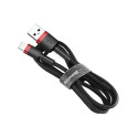 USB Cable - Baseus 1.5a 2m Black/red