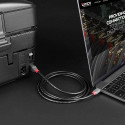 USB Cable - LINDY Anthra Line USB 2.0 Type C to B Cable, 2 m, Black