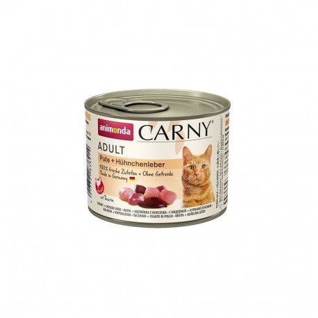 Wet Cat Food - Animonda Cat Carny Adult Turkey With Chicken Liver