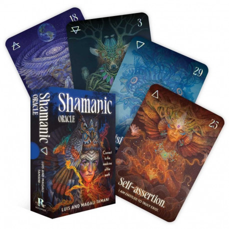 Oracle Cards - Rockpool Shamanic Oracle 44 Cards Guide 14x10x3.2 cm
