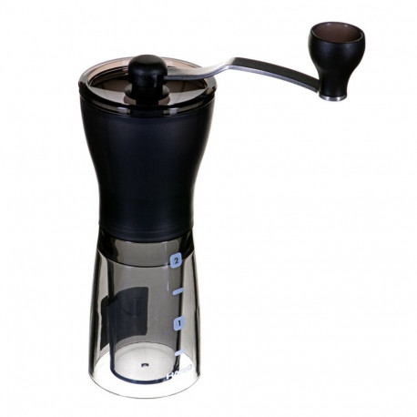 Coffee Grinder - Hario MSS-1DTB Blade Grinder Built-in Dispenser Black