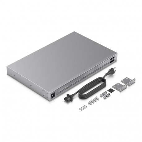 Networking Switch - Ubiquiti UniFi Pro HD 24 Managed L2/L3 2.5G Ethernet 1U Grey