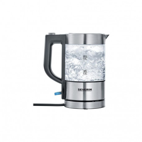 Electric Kettle Severin WK 3472 0.5L Glass Stainless Steel