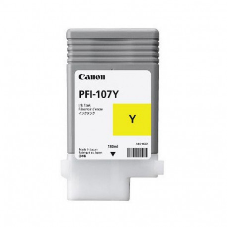 Ink Cartridge - Canon PFI-107 130ml Yellow