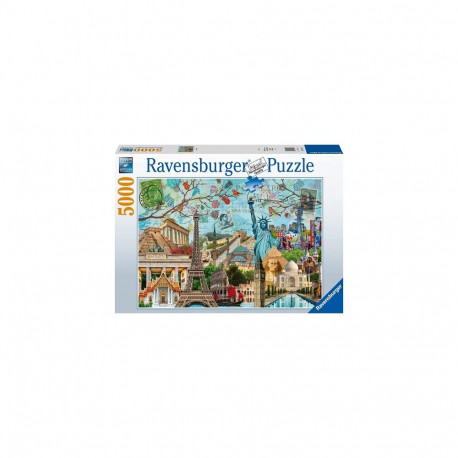 Puzzle - Ravensburger Big City Collage 5000-Piece Jigsaw Puzzle