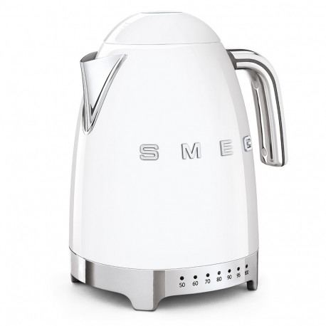 Electric Kettle - Smeg KLF04WHEU 1.7L 7 Temp Settings 360° Base White