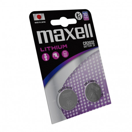 Battery - MAXELL CR2032 2 pcs