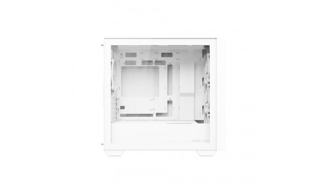 Computer Case - ASUS A21 PLUS microATX with ARGB Fans White