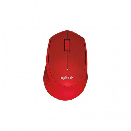 Computer Mouse - Logitech M330 Silent Plus Wireless 1000 DPI 10m Range AA Battery Red