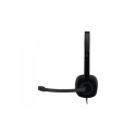 Headset Logitech H151 Stereo 3.5mm with Rotatable Microphone and Volume Control