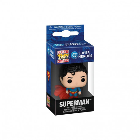 FUNKO POP! Võtmehoidja: DC - Superman (DC New Classics)