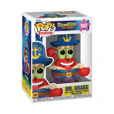 FUNKO POP! Vinyl figuur: SpongeBob SquarePants - Mr. Krabs (Pirate)