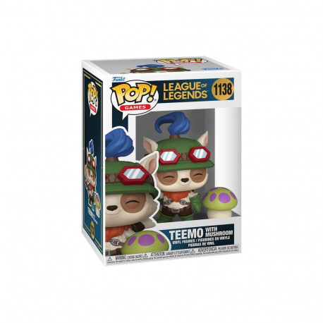 FUNKO POP! Vinyl Figure: League of Legends - Teemo with Mushroom