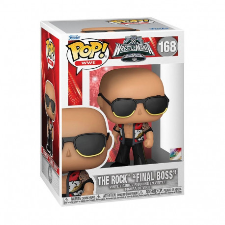 FUNKO POP! Vinyl figuur: WWE - The Rock (Final Boss)